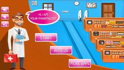 Captures d'écran de Drug Store Game