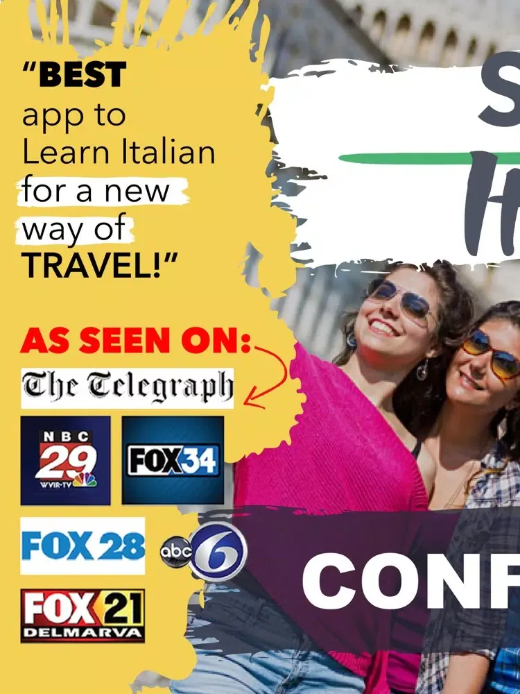 Capturas de tela do Learn Italian Italy Languages iPad 