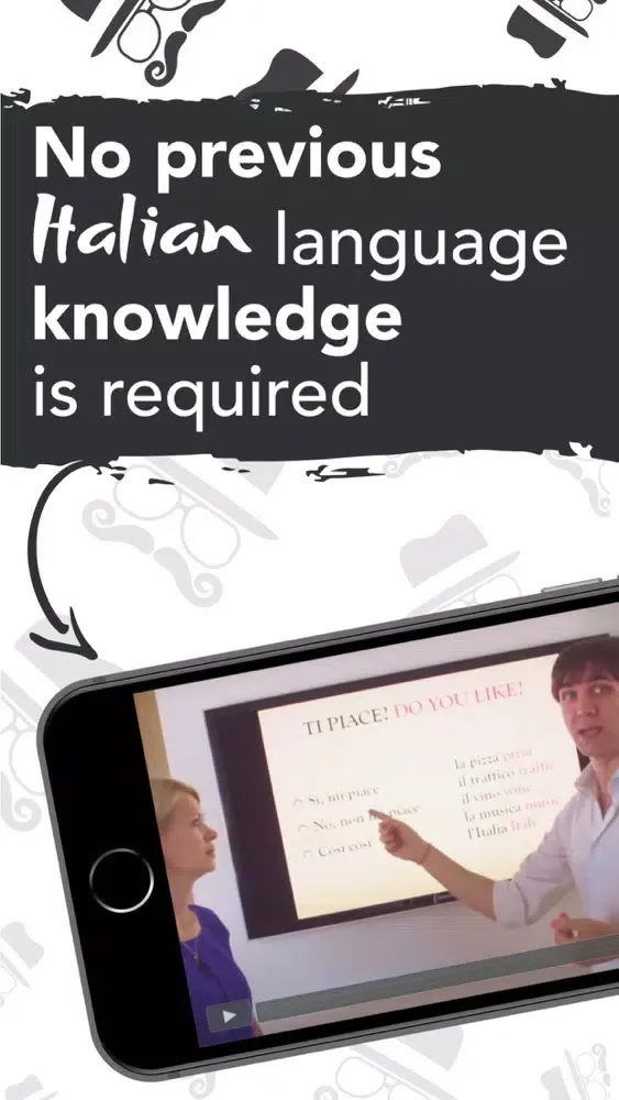 Capturas de tela do Learn Italian Italy Languages