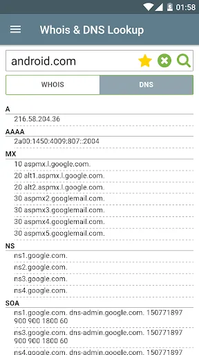 Whois & DNS Lookup - Domain/IP應用截圖