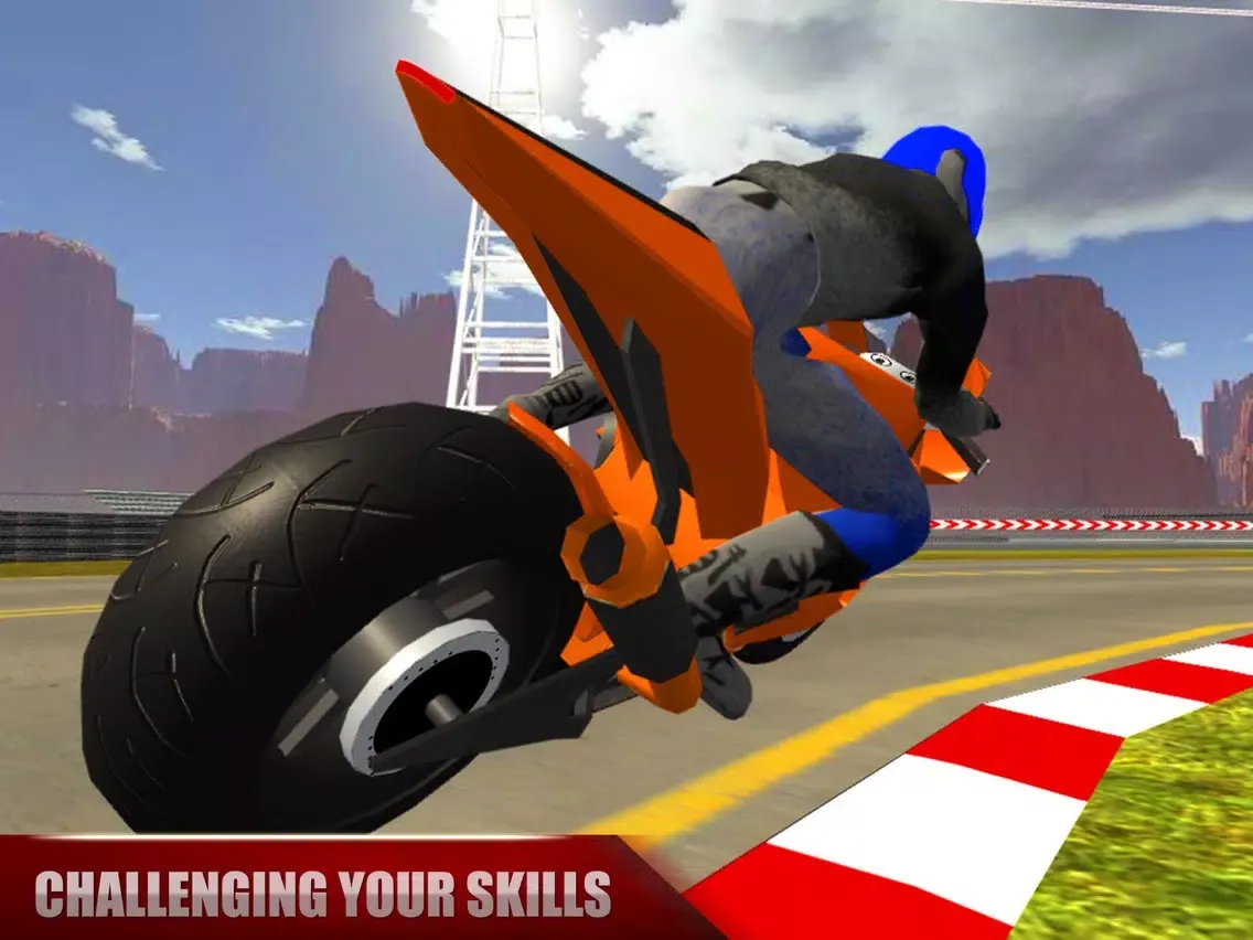 Tangkapan layar Dirt Bike Rally : Bike Race iPad 
