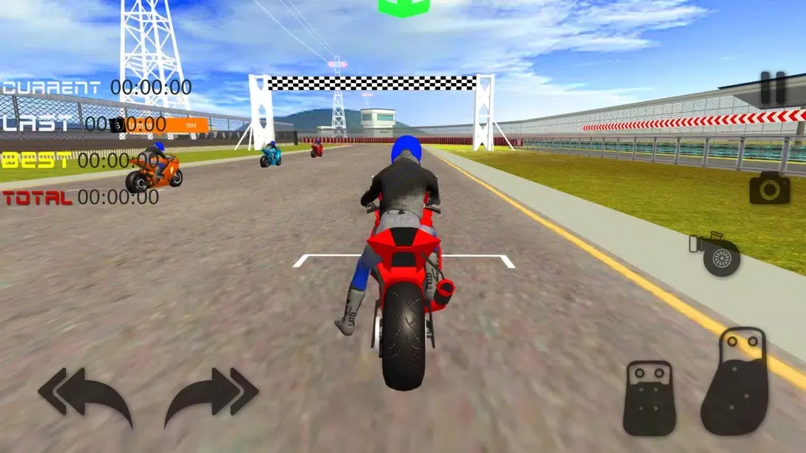 Tangkapan layar Dirt Bike Rally : Bike Race