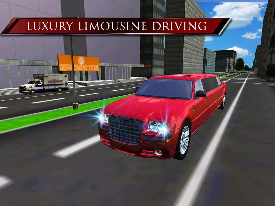Zrzuty ekranu Limousine Taxi - City Drive iPad 
