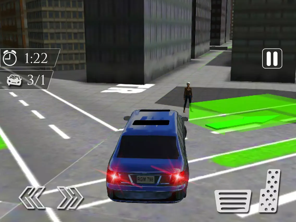 Zrzuty ekranu Limousine Taxi - City Drive iPad 