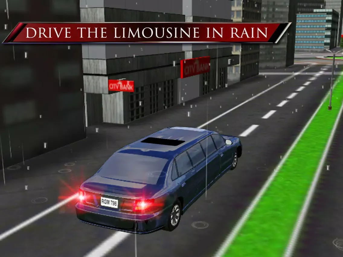 Zrzuty ekranu Limousine Taxi - City Drive iPad 