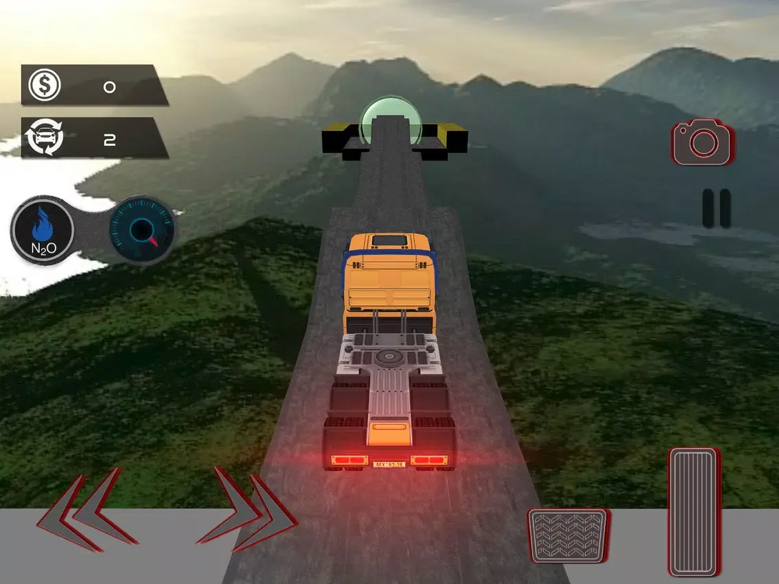 Capturas de pantalla de Impossible Mega Ramp Driving iPad 