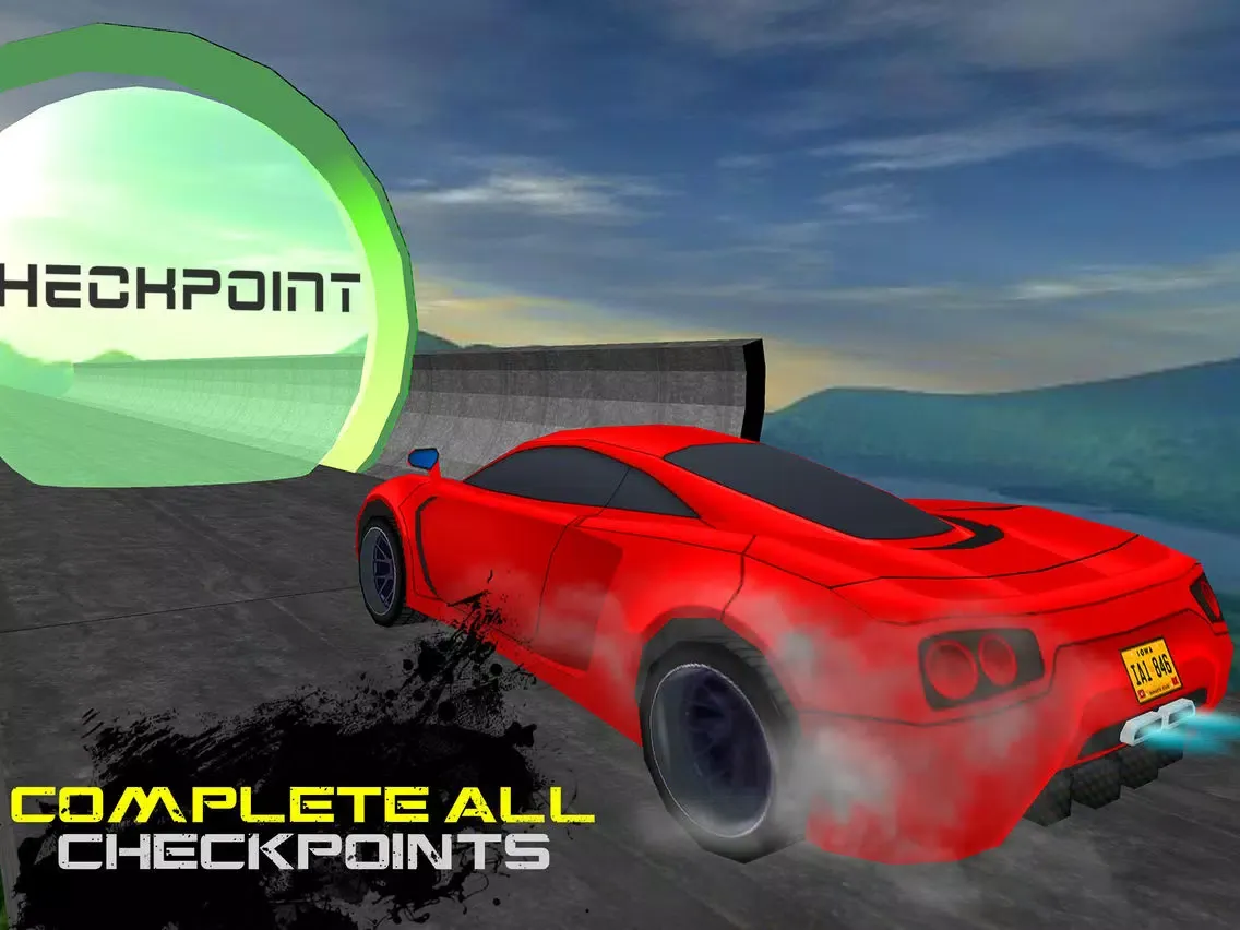 Capturas de pantalla de Impossible Mega Ramp Driving iPad 