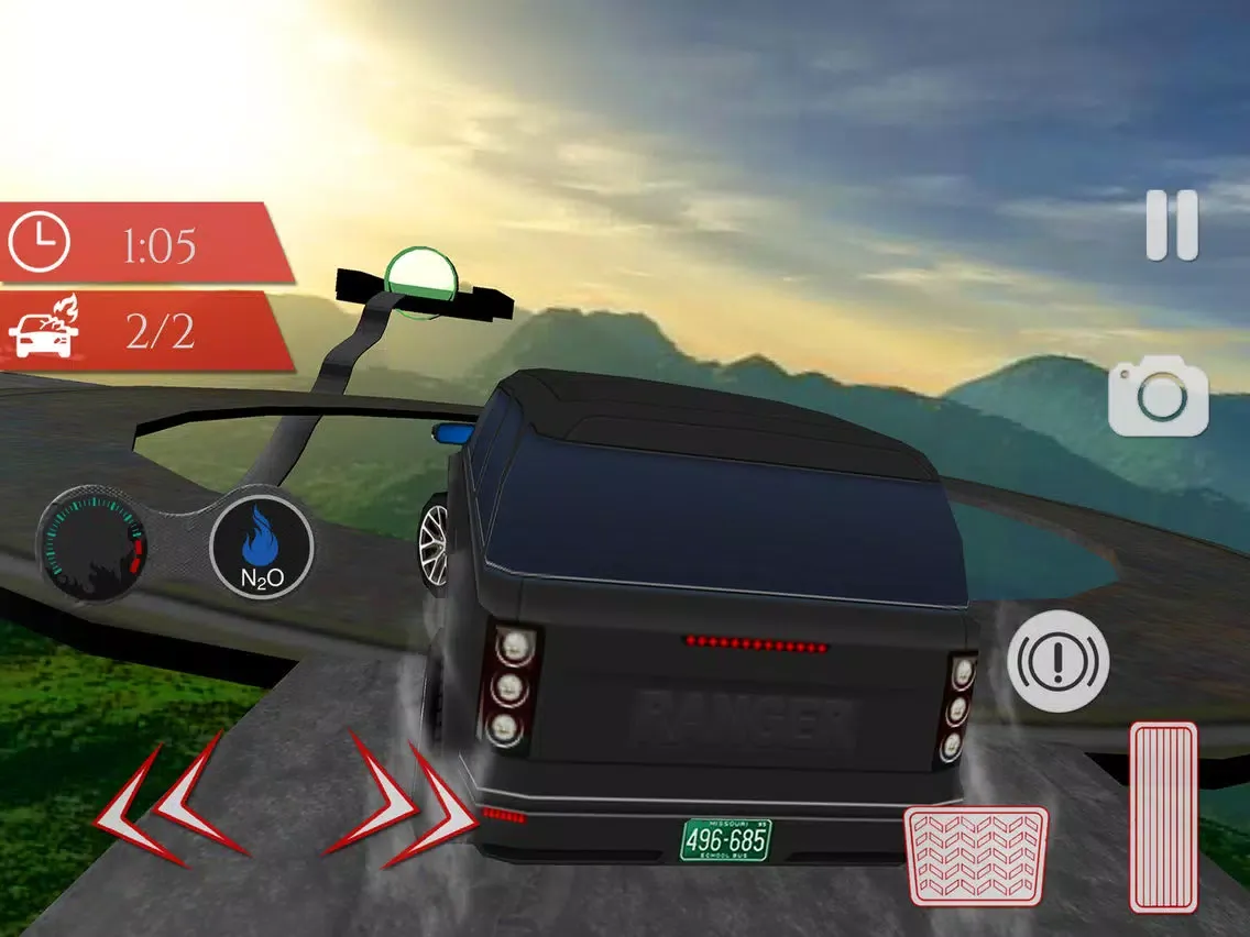 Capturas de pantalla de Impossible Mega Ramp Driving iPad 