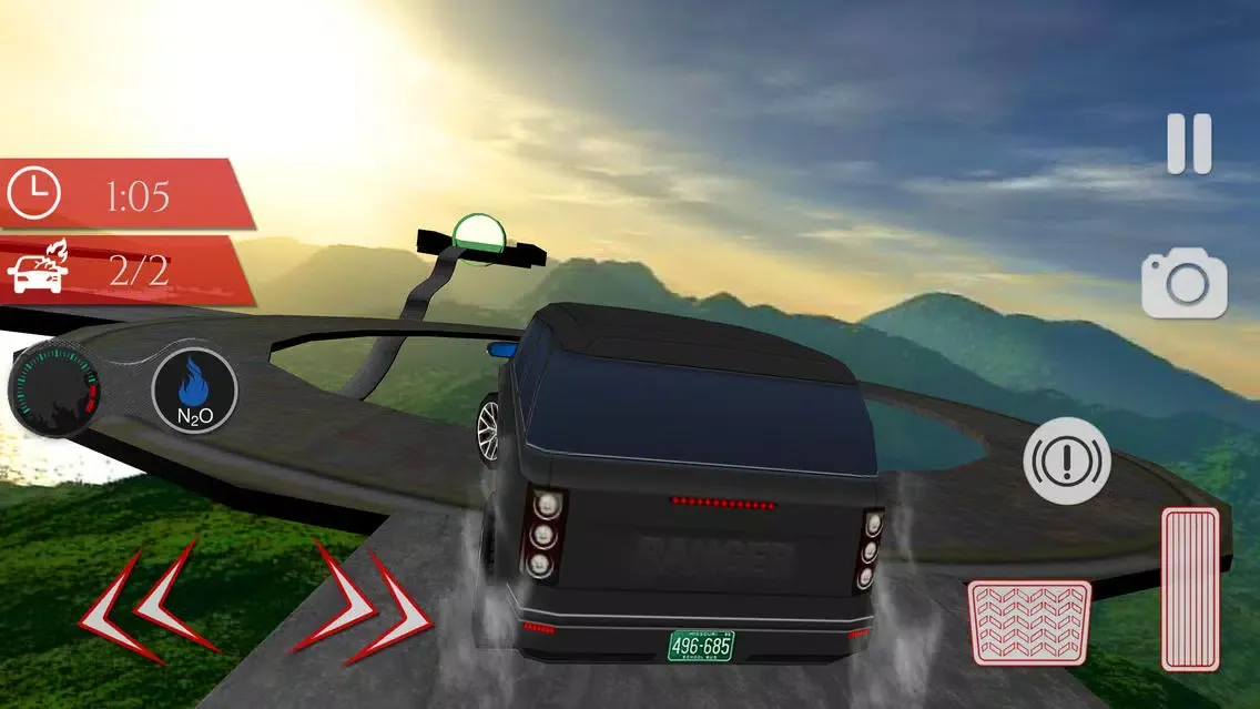 Capturas de pantalla de Impossible Mega Ramp Driving