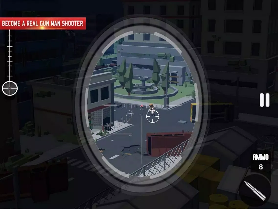 Block Sniper Hunter Crime 2 iPad  스크린샷