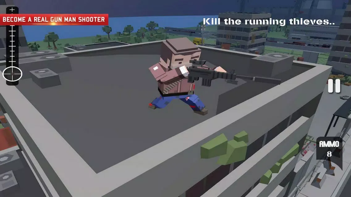 Block Sniper Hunter Crime 2 스크린샷