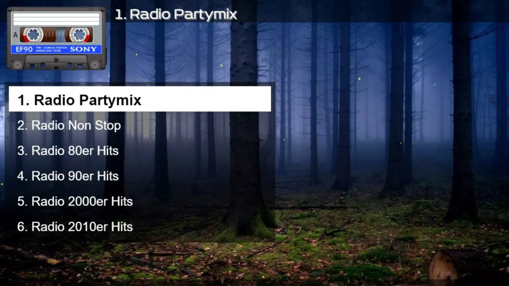 Flickr Radio Screenshots