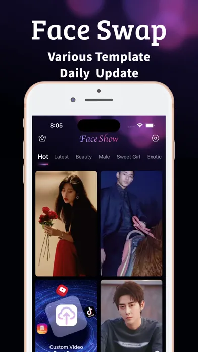 FaceShow-Face Swap Videos应用截图