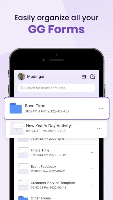 Screenshot di Forms App for Google Docs