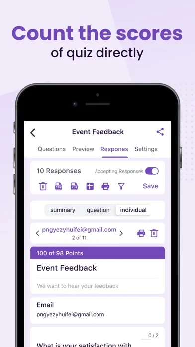 Screenshot di Forms App for Google Docs