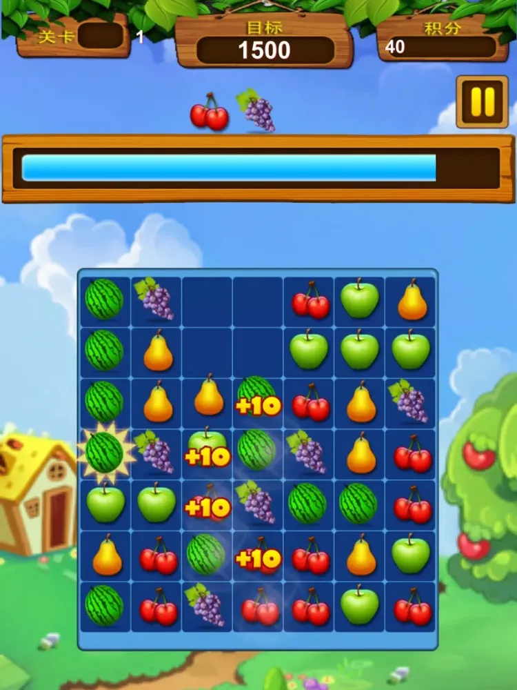 Zrzuty ekranu 水果乐园-水果连连看 iPad 