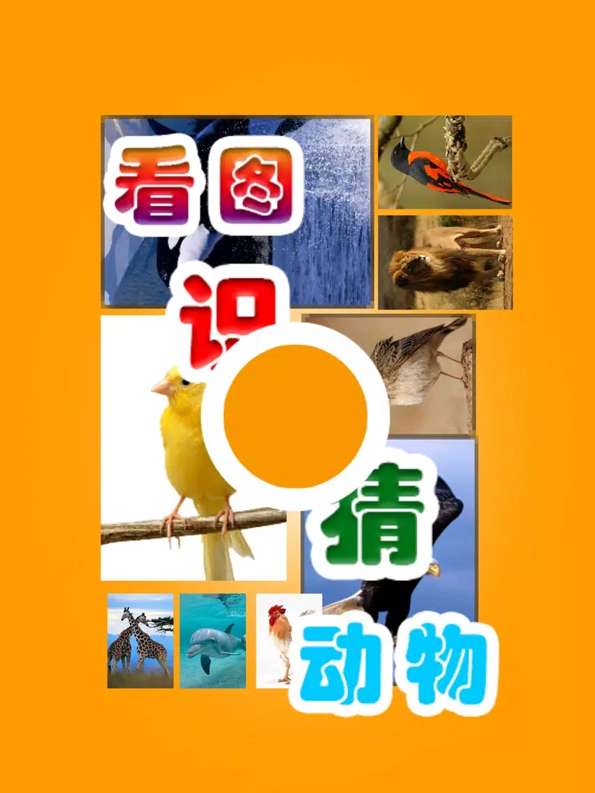 Ảnh chụp màn hình của 儿童宝宝看图片认识动物——早教好帮手 iPad 