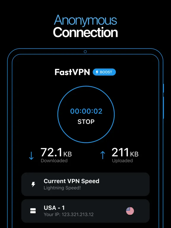 صور VPN - FastVPN iPad 