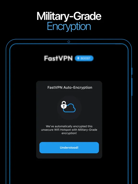صور VPN - FastVPN iPad 