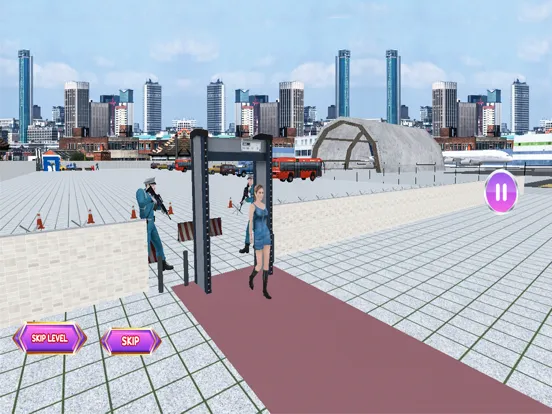 Capturas de tela do Airport Security Force Game 21 iPad 
