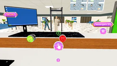 Capturas de tela do Airport Security Force Game 21