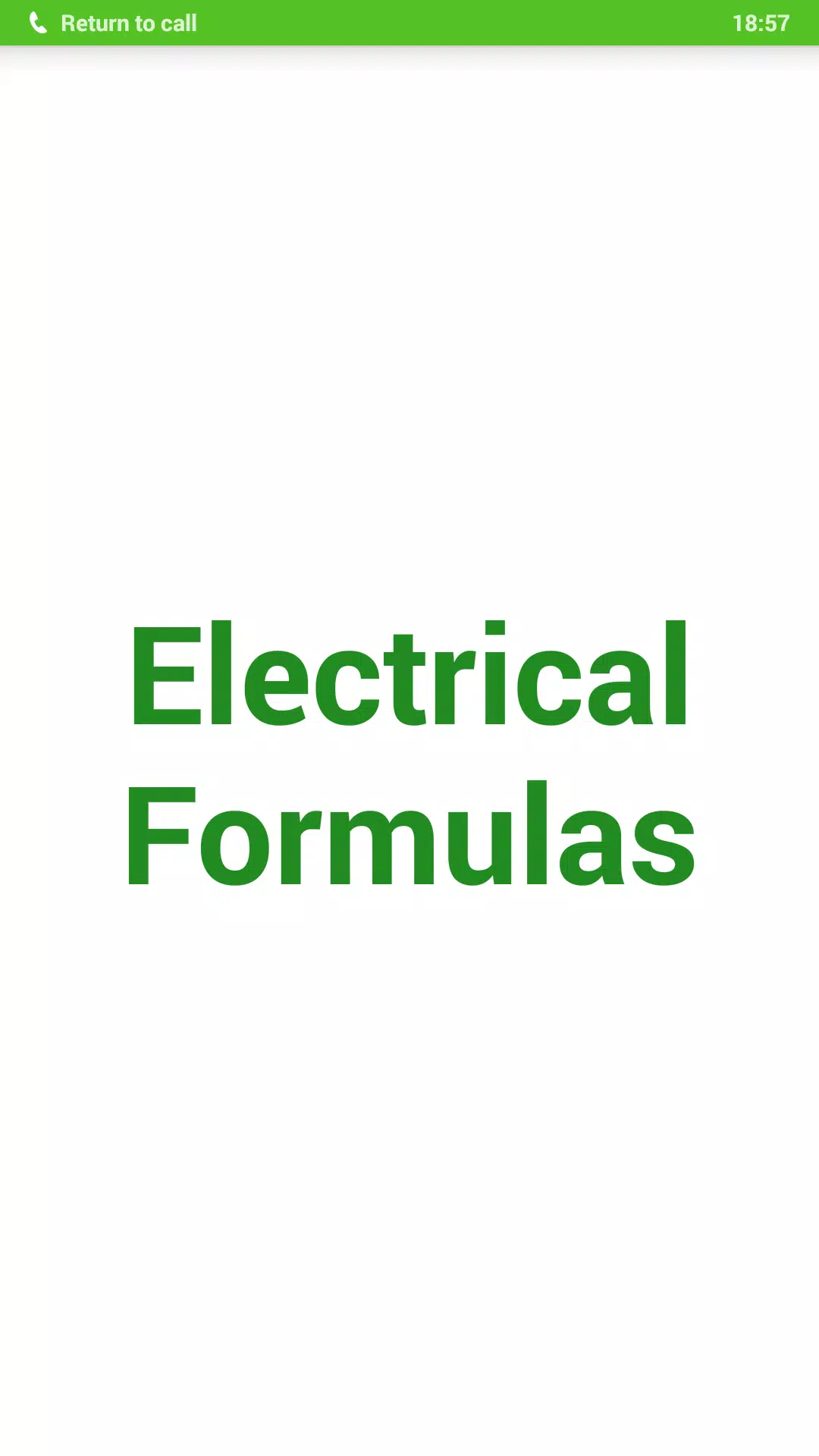 Electrical Formulas Screenshots1