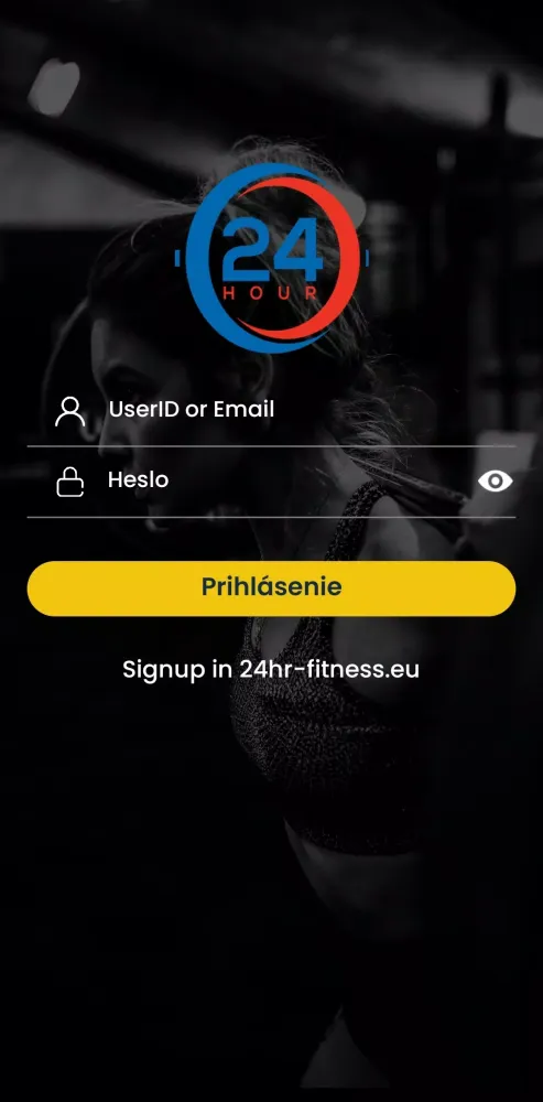 Screenshot di 24Hr Fitness Europe