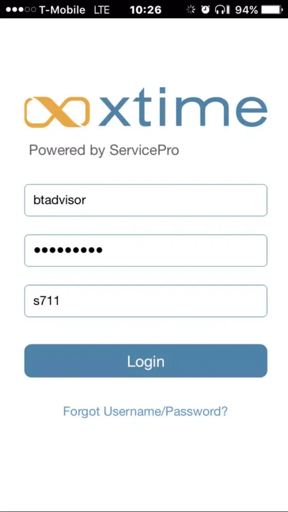 Xtime Inspect Screenshots