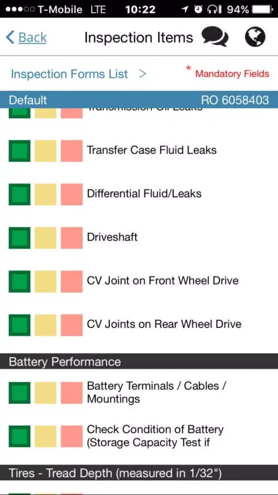 Xtime Inspect Screenshots