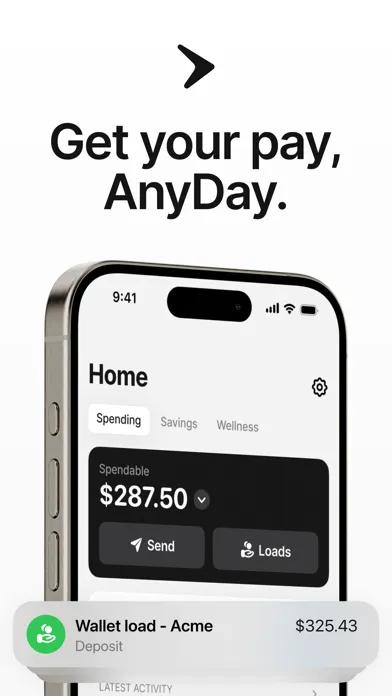 AnyDay Financial Screenshots