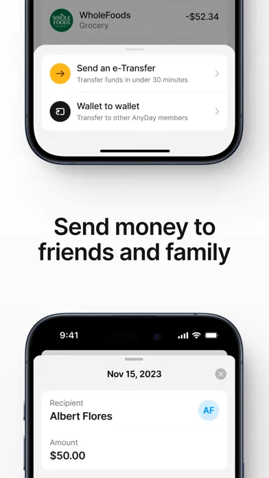 AnyDay Financial Screenshots