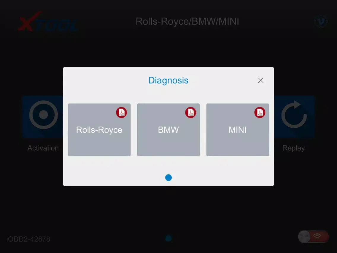 iOBD2-BMW iPad  स्क्रीनशॉट
