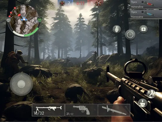 WW2 Frontline 1942: Shooter iPad  سکرین شاٹس