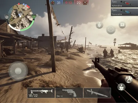 WW2 Frontline 1942: Shooter iPad  سکرین شاٹس