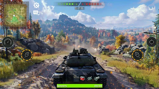 War of Tanks: World Thunder應用截圖