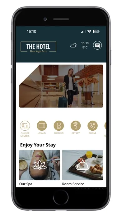 ภาพหน้าจอของ Nonius Mobile Guest App