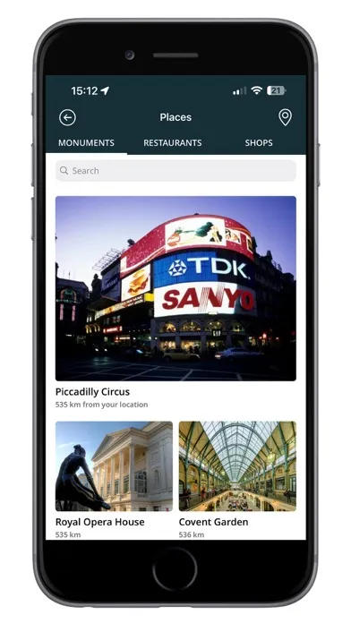 ภาพหน้าจอของ Nonius Mobile Guest App