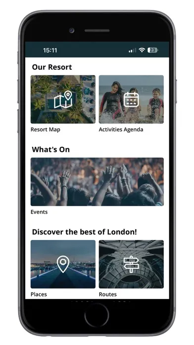 ภาพหน้าจอของ Nonius Mobile Guest App