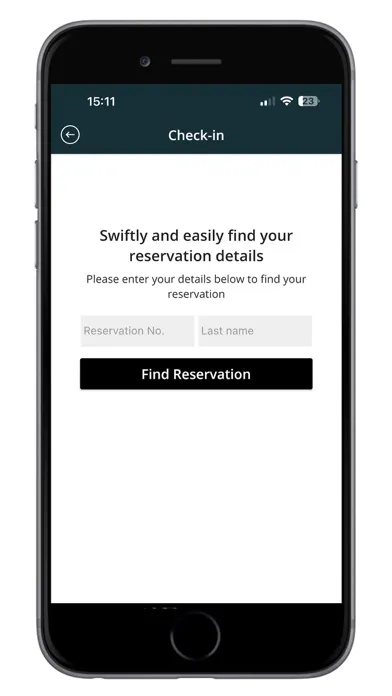 ภาพหน้าจอของ Nonius Mobile Guest App