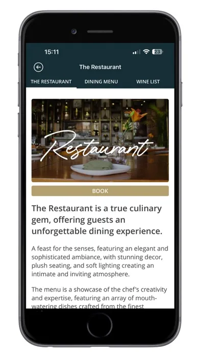 ภาพหน้าจอของ Nonius Mobile Guest App