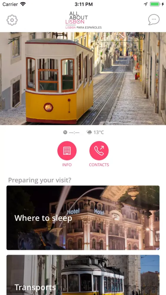 Ảnh chụp màn hình của All About Lisbon