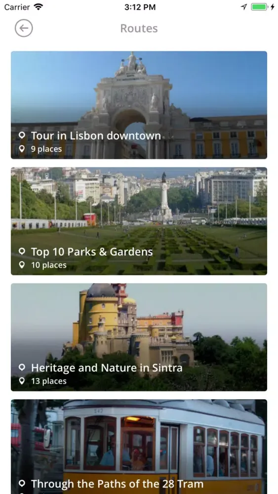 Ảnh chụp màn hình của All About Lisbon