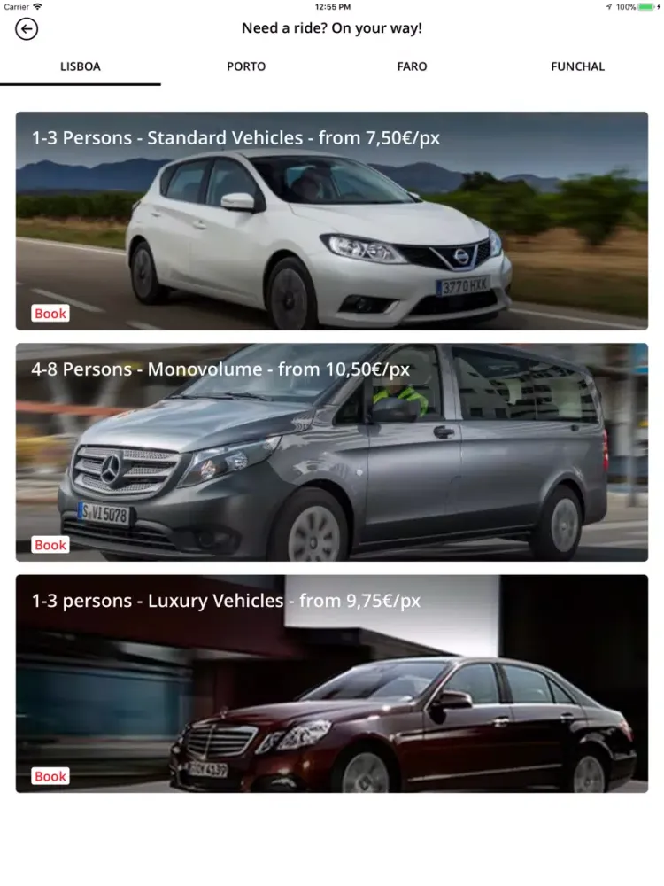 Bedriven Tours iPad  سکرین شاٹس