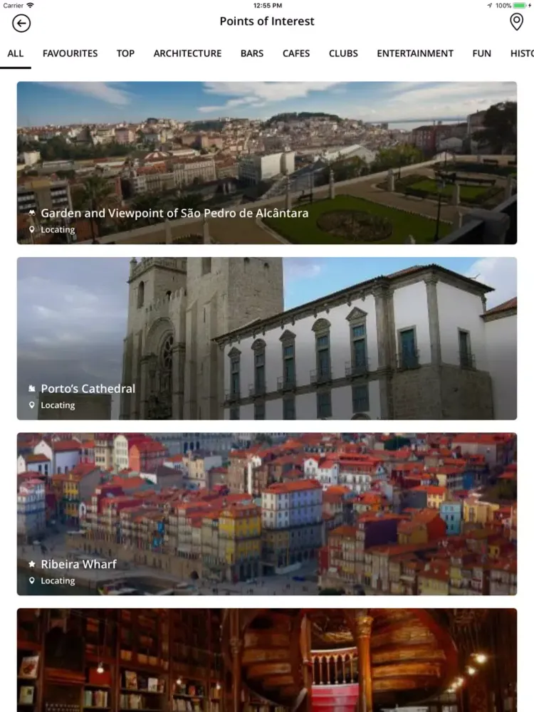 Bedriven Tours iPad  سکرین شاٹس