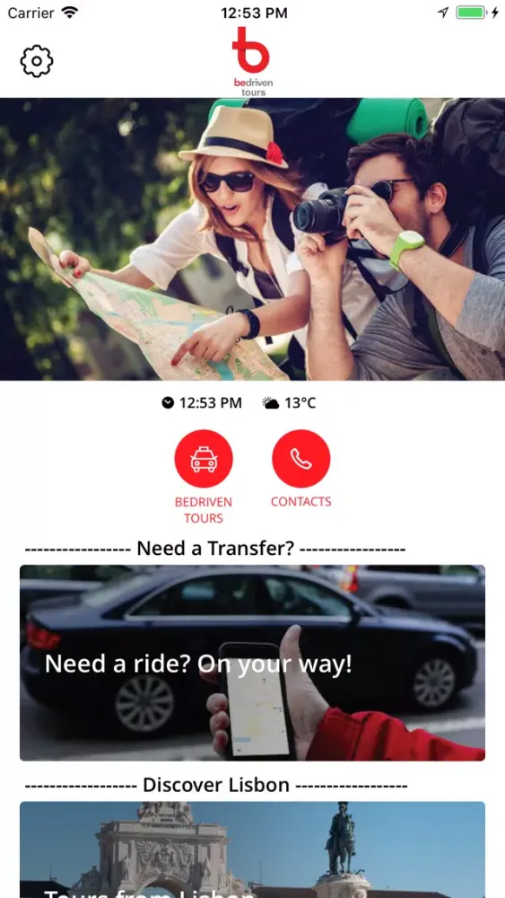 Bedriven Tours سکرین شاٹس