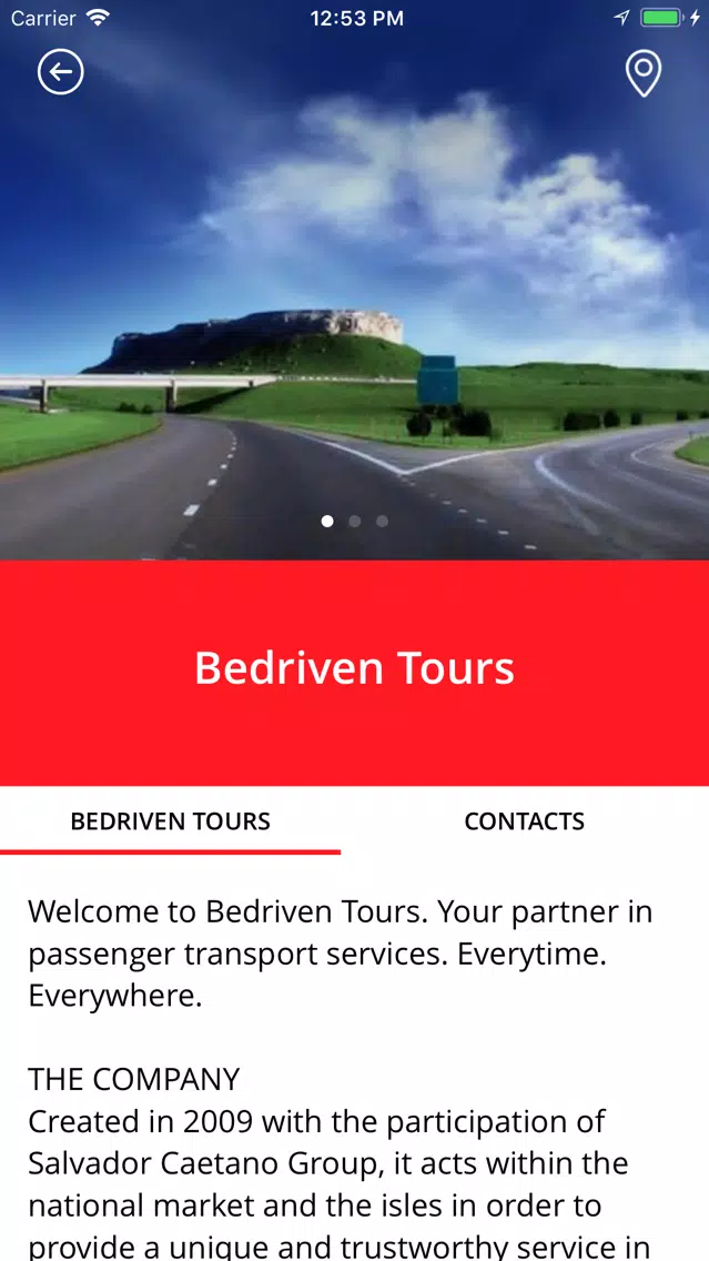 Bedriven Tours スクリーンショット
