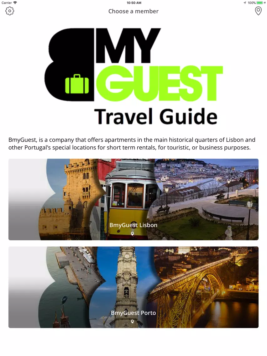 Zrzuty ekranu BmyGuest Travel Guide iPad 