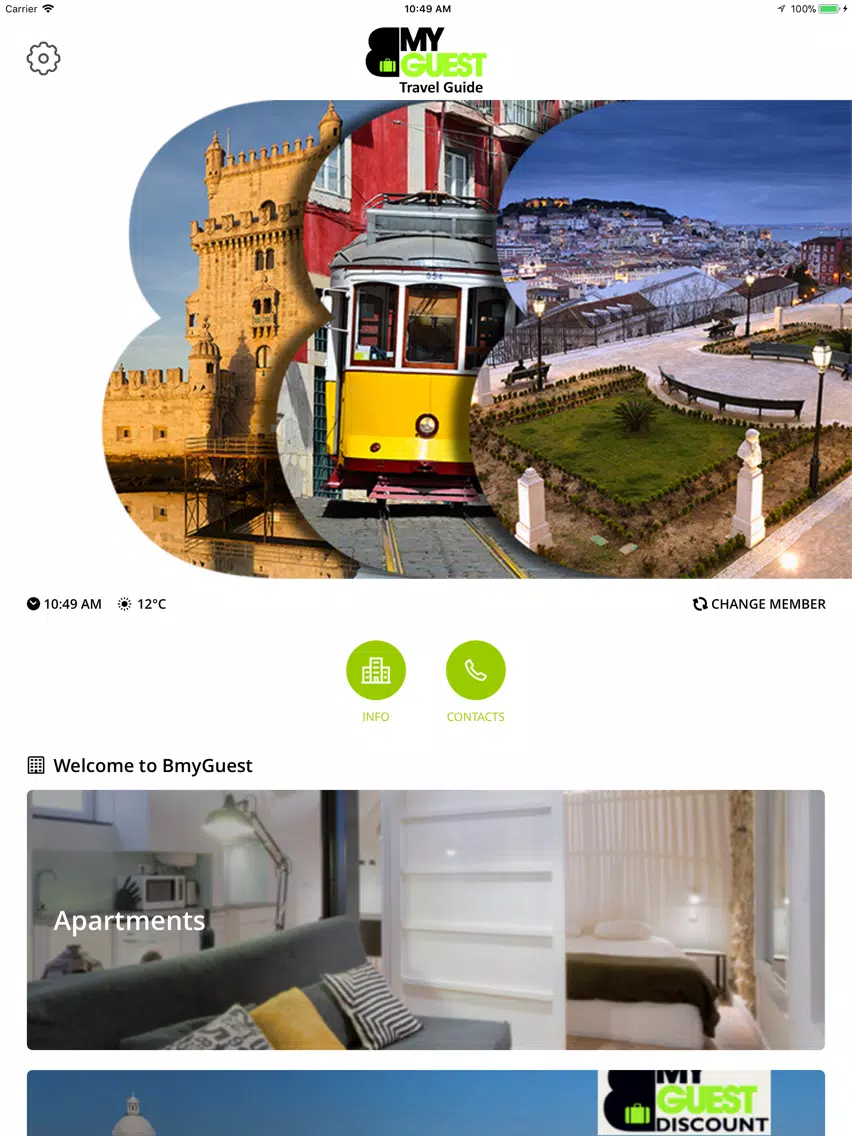 Zrzuty ekranu BmyGuest Travel Guide iPad 