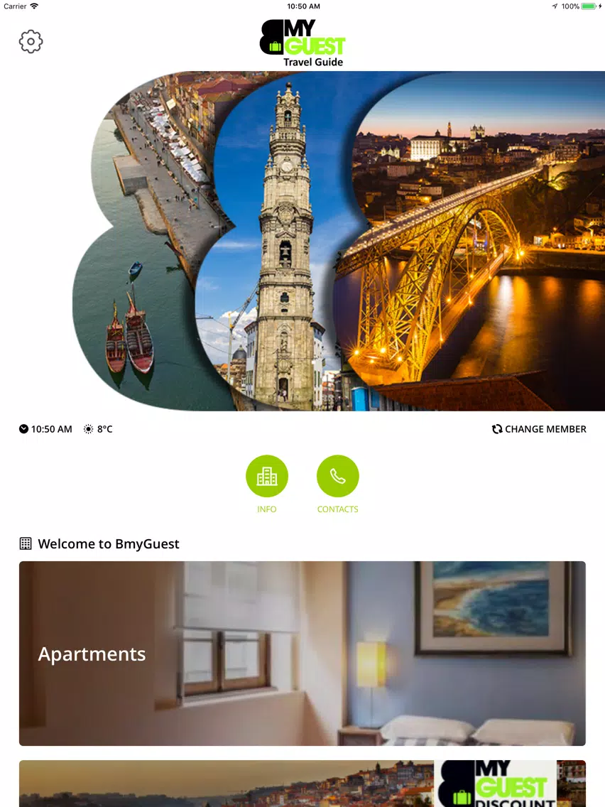 Zrzuty ekranu BmyGuest Travel Guide iPad 