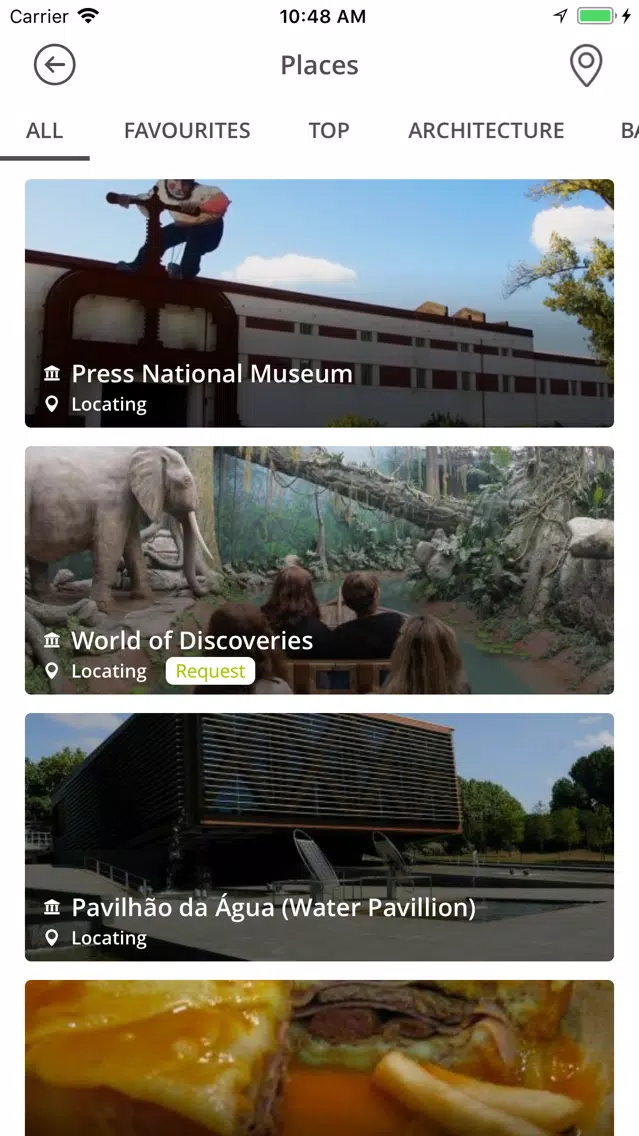 Zrzuty ekranu BmyGuest Travel Guide